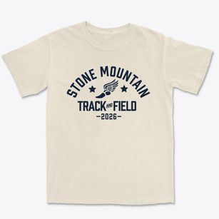 Stone Mountain Elementary School Track and Field Premium Heavyweight T-shirt