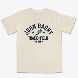 John Barry Elementary School Track and Field Premium Heavyweight T-shirt