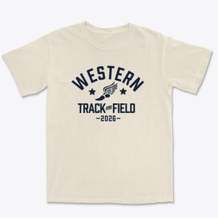 Western Middle School Track and Field Premium Heavyweight T-shirt