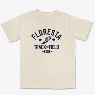 Floresta Elementary School Track and Field Premium Heavyweight T-shirt