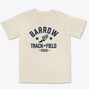 Barrow Elementary School Track and Field Premium Heavyweight T-shirt
