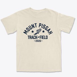 Mount Pisgah Christian School Track and Field Premium Heavyweight T-shirt