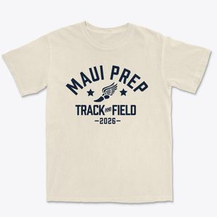 Maui Preparatory Academy Track and Field Premium Heavyweight T-shirt