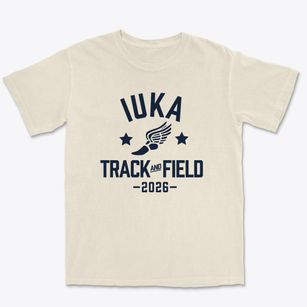 Iuka Grade School Track and Field Premium Heavyweight T-shirt
