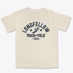Longfellow Elementary School Track and Field Premium Heavyweight T-shirt