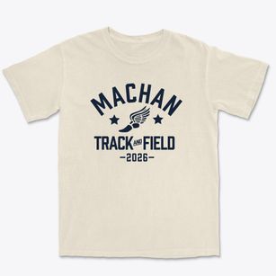Machan Elementary School Track and Field Premium Heavyweight T-shirt