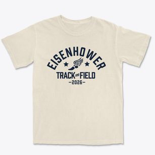 Eisenhower Elementary School Track and Field Premium Heavyweight T-shirt