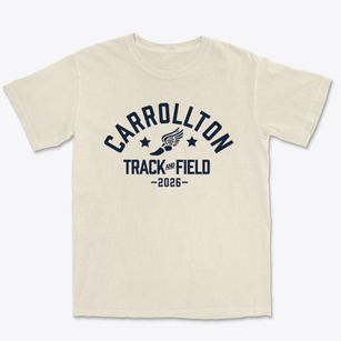 Carrollton Grade School Track and Field Premium Heavyweight T-shirt