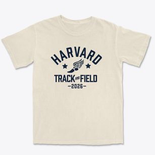 Harvard High School Track and Field Premium Heavyweight T-shirt