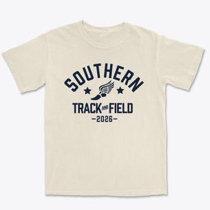 Southern Junior High School Track and Field Premium Heavyweight T-shirt
