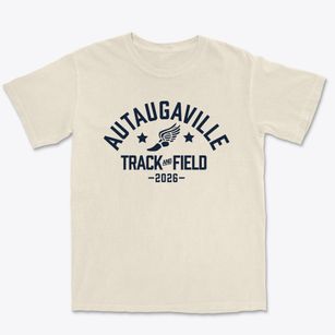 Autaugaville High School Track and Field Premium Heavyweight T-shirt
