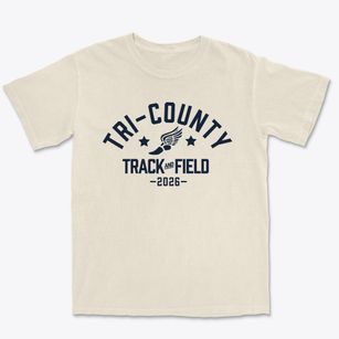 Tri-county Intermediate School Track and Field Premium Heavyweight T-shirt