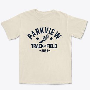 Parkview Primary School Track and Field Premium Heavyweight T-shirt