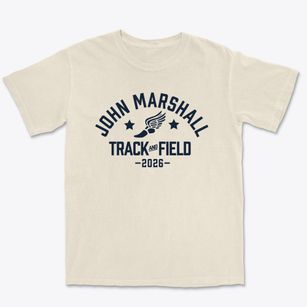John Marshall Elementary School Track and Field Premium Heavyweight T-shirt