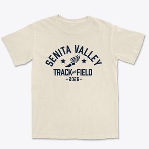 Senita Valley Elementary School Track and Field Premium Heavyweight T-shirt