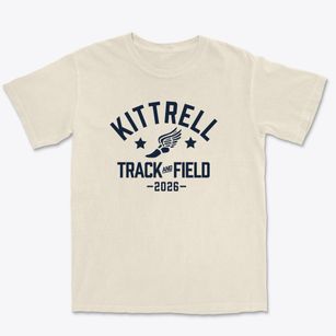 Kittrell Elementary School Track and Field Premium Heavyweight T-shirt