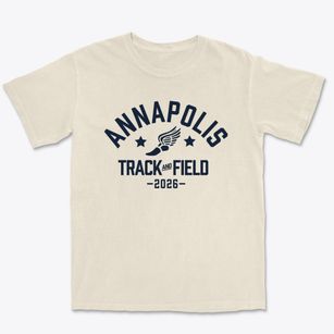 Annapolis Elementary School Track and Field Premium Heavyweight T-shirt