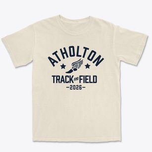Atholton Adventist School Track and Field Premium Heavyweight T-shirt
