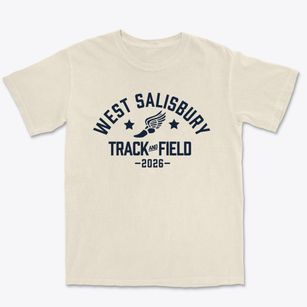 West Salisbury Elementary School Track and Field Premium Heavyweight T-shirt