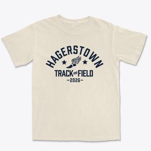 Hagerstown High School Track and Field Premium Heavyweight T-shirt