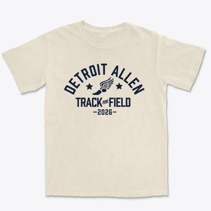 Allen Academy High School Track and Field Premium Heavyweight T-shirt