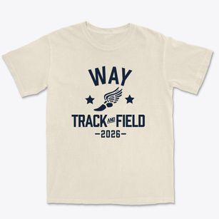 Way Elementary School Track and Field Premium Heavyweight T-shirt