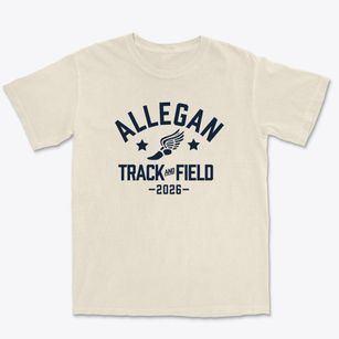 Allegan High School Track and Field Premium Heavyweight T-shirt
