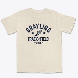 Grayling Elementary School Track and Field Premium Heavyweight T-shirt