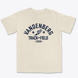 Vandenberg Creative Arts Academy Track and Field Premium Heavyweight T-shirt