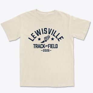 Lewisville Primary School Track and Field Premium Heavyweight T-shirt