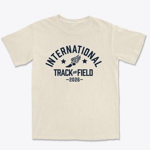 International Academy Track and Field Premium Heavyweight T-shirt