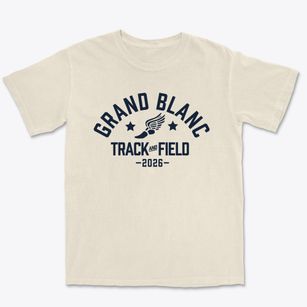 Grand Blanc High School Track and Field Premium Heavyweight T-shirt