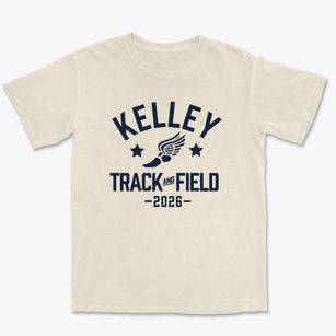 William Kelley High School Track and Field Premium Heavyweight T-shirt