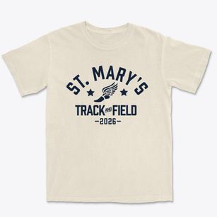 Saint Mary's Grade School Track and Field Premium Heavyweight T-shirt