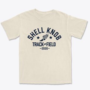 Shell Knob Elementary School Track and Field Premium Heavyweight T-shirt