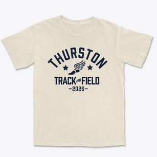 Thurston Elementary School Track and Field Premium Heavyweight T-shirt