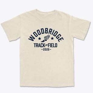 Woodbridge Academy Track and Field Premium Heavyweight T-shirt