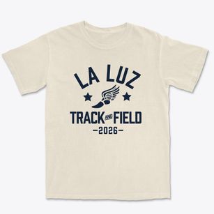 La Luz Elementary School Track and Field Premium Heavyweight T-shirt