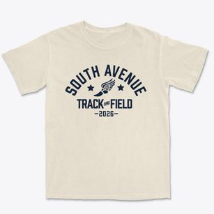 South Avenue Elementary School Track and Field Premium Heavyweight T-shirt