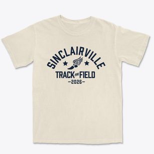 Sinclairville Elementary School Track and Field Premium Heavyweight T-shirt