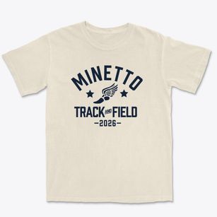 Minetto Elementary School Track and Field Premium Heavyweight T-shirt