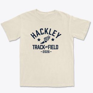 Hackley School Track and Field Premium Heavyweight T-shirt