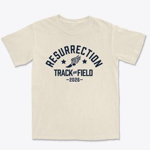 Resurrection School Track and Field Premium Heavyweight T-shirt