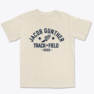 Jacob Gunther Elementary School Track and Field Premium Heavyweight T-shirt