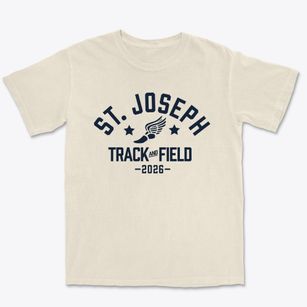 St Joseph Parish Track and Field Premium Heavyweight T-shirt