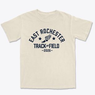 East Rochester Elementary School Track and Field Premium Heavyweight T-shirt