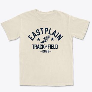 Eastplain Elementary School Track and Field Premium Heavyweight T-shirt