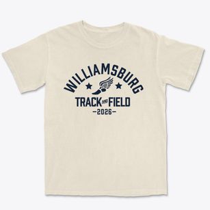 Williamsburg Elementary School Track and Field Premium Heavyweight T-shirt