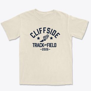 Cliffside Elementary School Track and Field Premium Heavyweight T-shirt