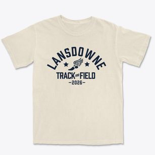 Lansdowne Elementary School Track and Field Premium Heavyweight T-shirt